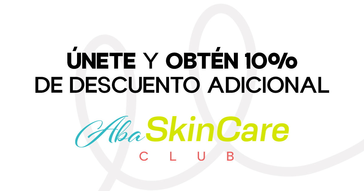 Únete al Aba SkinCare Club